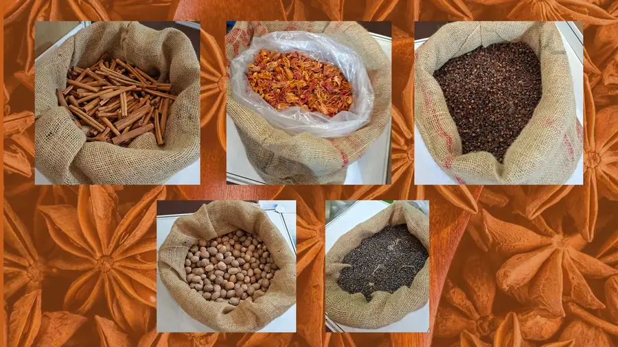 Original photograph of assorted spices