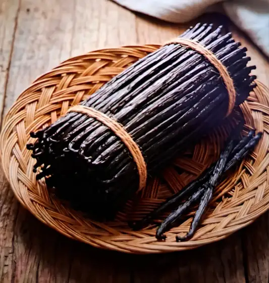 Original photograph of vanilla beans